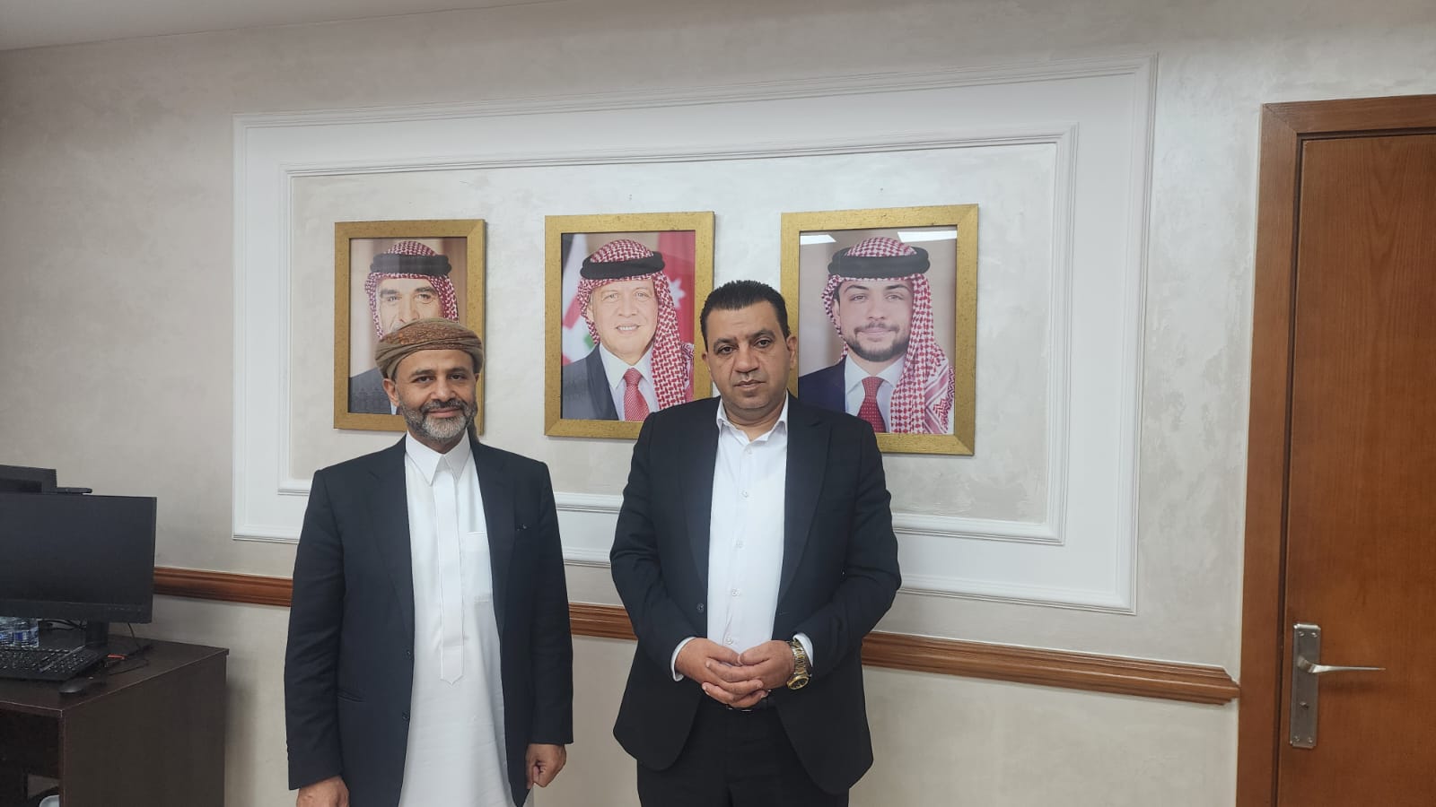لقاء مع رئيس لجنة فلسطين النيابية سعادة النائب فراس العجارمة